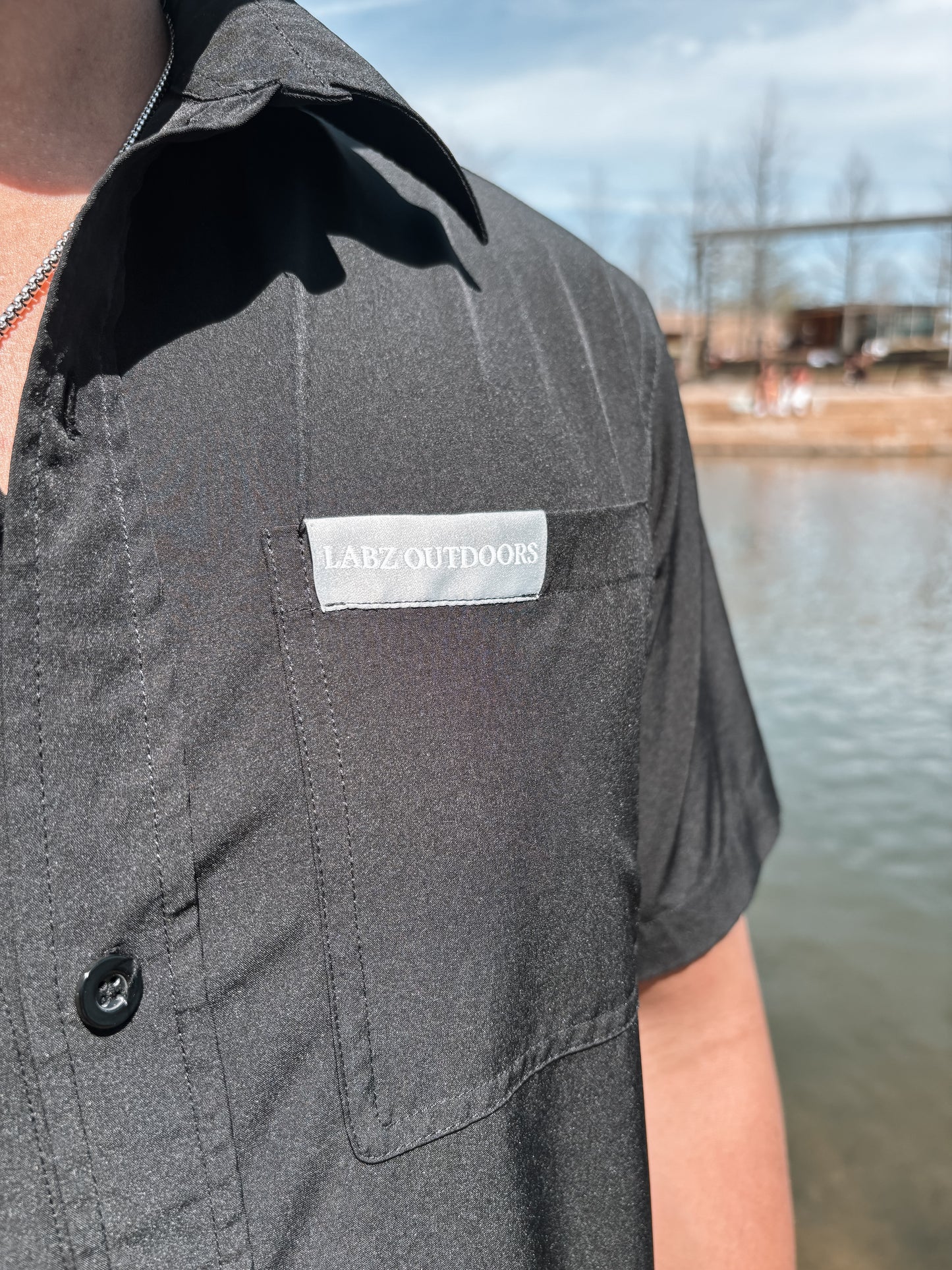 Performance Button Down - Black